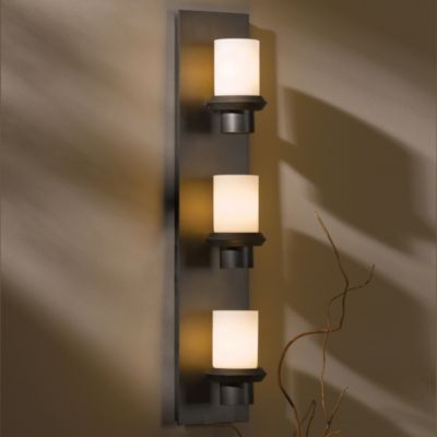 Staccato Vertical 3-Light Wall Sconce by Hubbardton Forge - Starlight Lighting USA and Canada